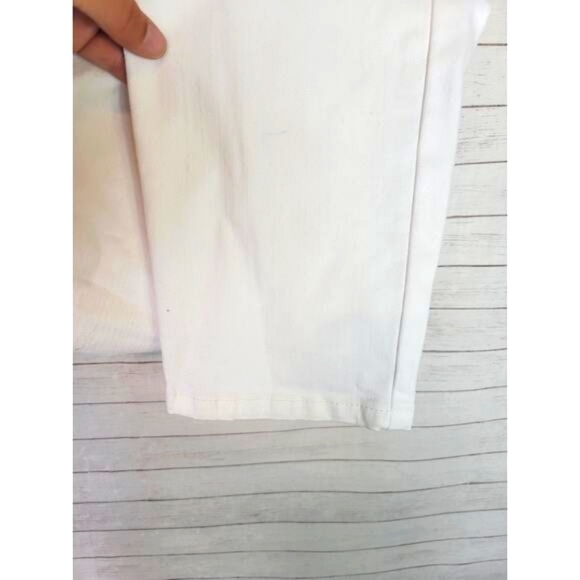 SOFT SURROUNDINGS THE ULTIMATE PULL ON SKINNY JEANS IN WHITE, SZ MEDIUM - Picture 6 of 14